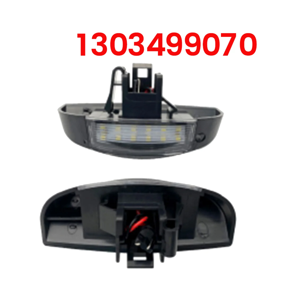 Car LED Number License Plate Light Lamp White 1303499070 for Mercedes-Benz Sprinter 2005 Peugeot Boxer 2001 Tail Lamps