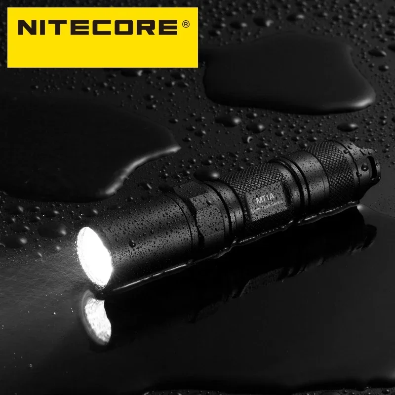 NITECORE MT1A Mini Flashlight 180Lumens 6 Lighting Modes Protable Mini Troch Light For Outdoor Lighting