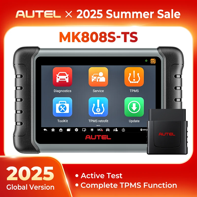 Autel MaxiCOM MK808S-TS: La Soluzione Professionale per la Diagnostica Automobilistica con Controllo Bidirezionale