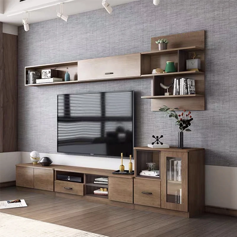 

Contemporary Modern Luxury Living Room Wood Coffee Table Set