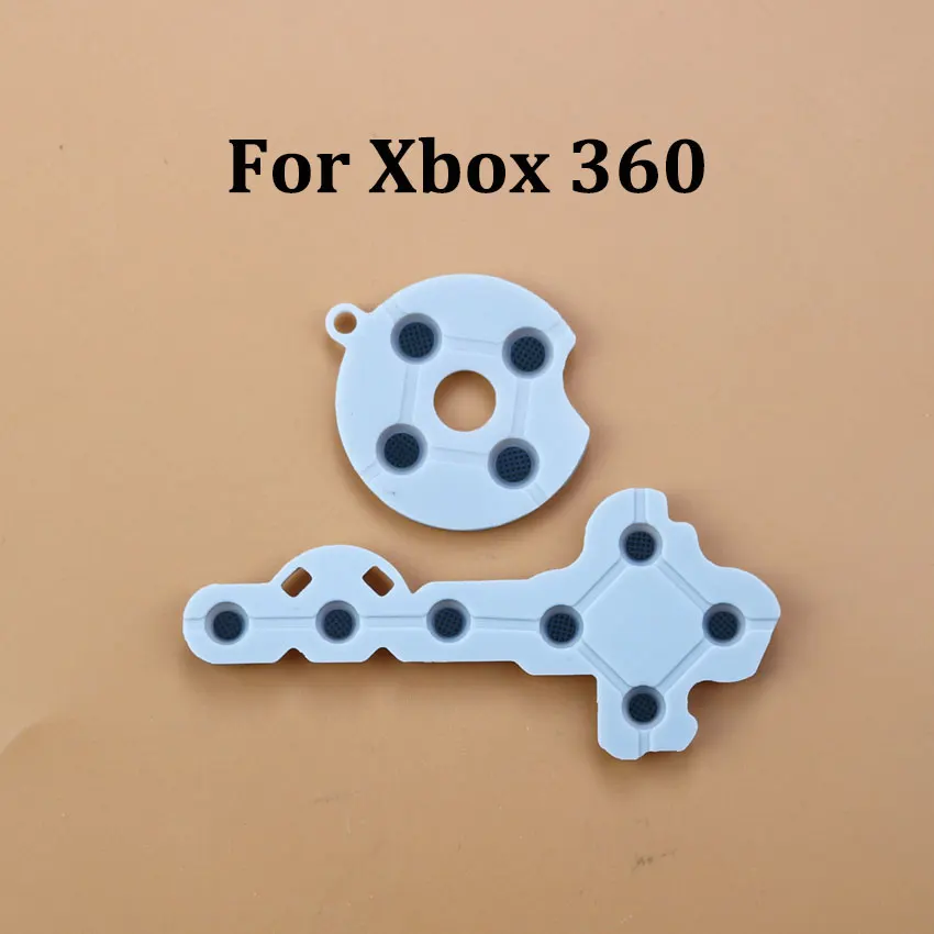 JCD 1 Pieces Conductive Rubber Button For Microsoft XBox 360 One Slim Elite 1 2 Series X S Controller D-pad Contact Key Repair