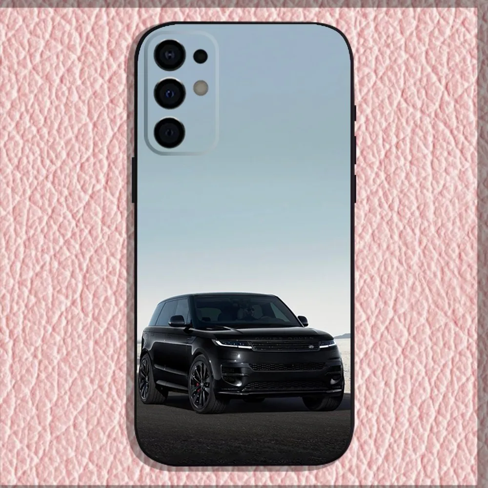 SUV Car L-Land R-Rovere Phone Case For Samsung S24,S21,S22,S23,S30,Ultra,S20,Plus,Fe,Lite,Note,10,9,5G Black Soft Shell