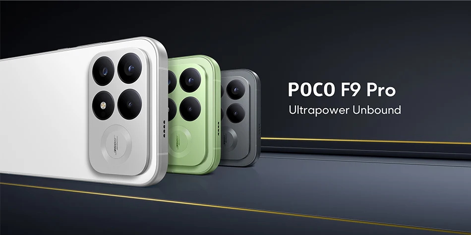 Poco F9 Pro Global Version Smartphone Snapdragon 8 Elite Gen 5 200Mp 6.59" 185Hz Display 6330Mah Battery