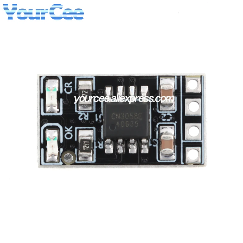 20pcs/1pc 1A 3.7V/3.2V MPPT Solar Charging Board Controller 18650 Lithium Iron Phosphate Battery Charger Module