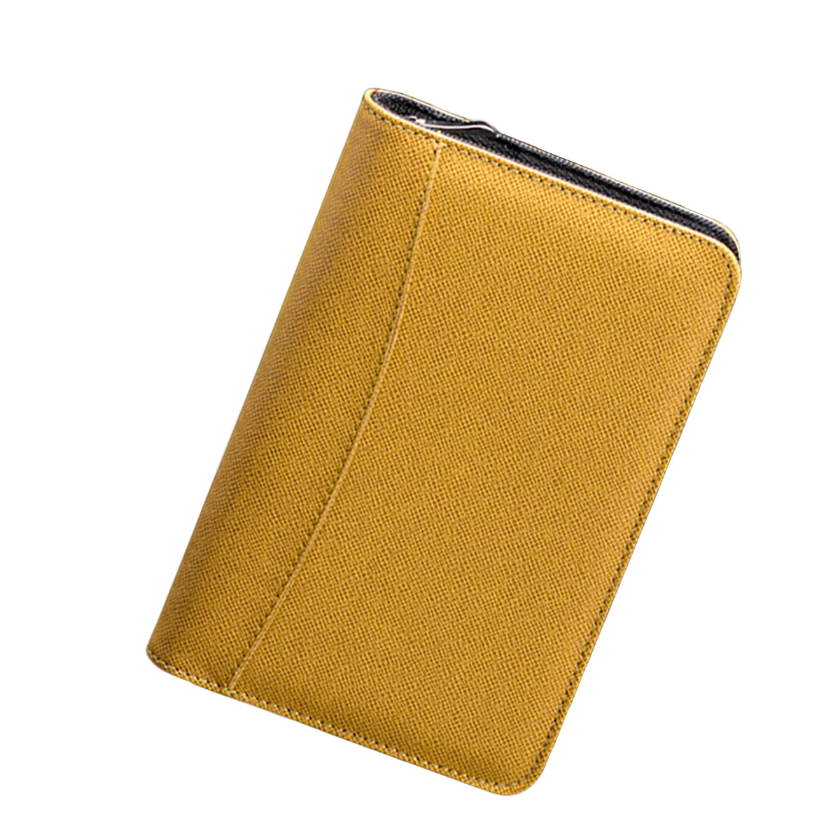 

Loose-leaf Calculator Business Notepad Faux Notebook Travel Agenda Manager Zipper