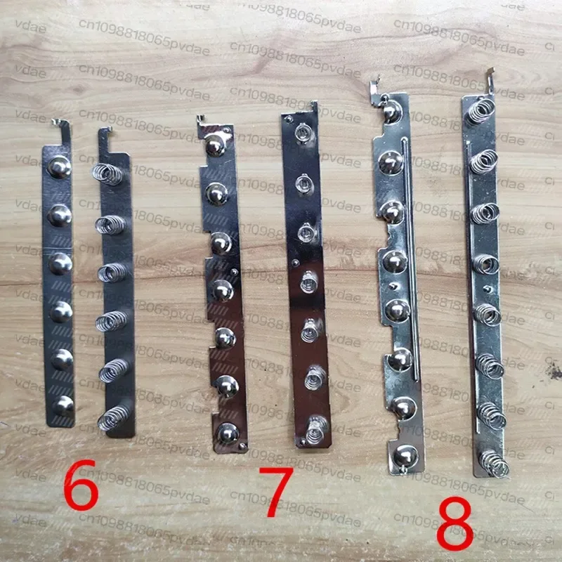 Tool parts10pair 18650 battery spring 6 7 8 sections mobile power positive negative contact SPRING