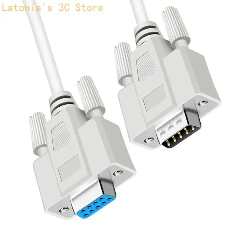 9-poliges Port-Routing-Kabel für RS232-Übertragung und weißes Gehäuse X3UB – Detail 4