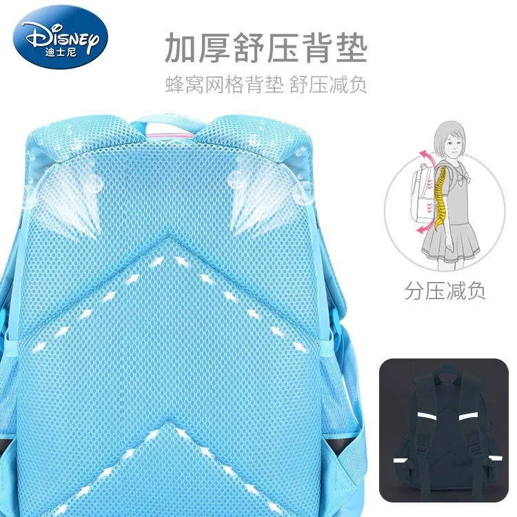 Disney cartoon cute frozen Design Backpack kids Kindergarten Schoolbag Gift