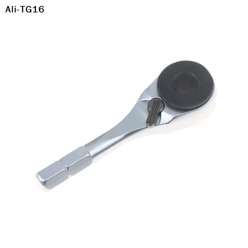 【Jk0】【Wq0】【R1a】New Socket Torque Wrench Hand Tools 6.35mm Screwdriver Hexagonal Ratchet Wrench Toughbuilt Mechanic Manual Tools