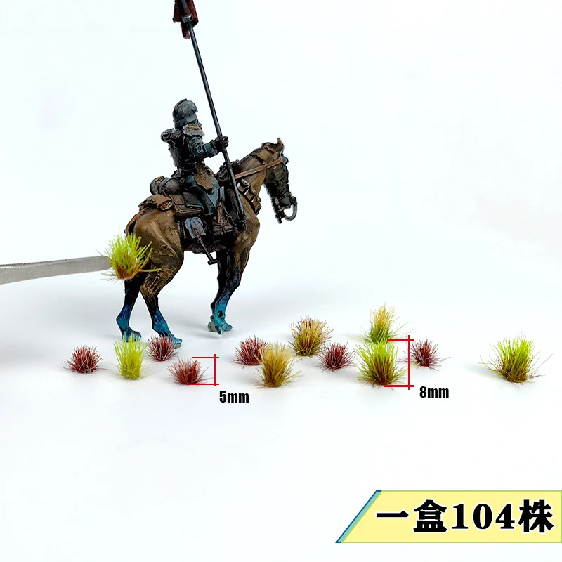 208 grzybków 8MM Statyczna Trawa Modelarska Zestaw Roślin Krzewy Materiały do Terenu Mikro Sceneria Układ Diorama Akcesoria