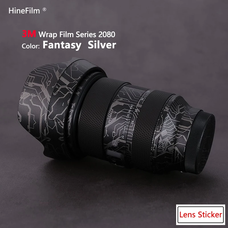 Hinefilm ل سيجما 24-70F2.8 FE / L جبل عدسة ملصق مائي الجلد Art2470 طبقة رقيقة واقية ل سيجما 24-70 مللي متر F2.8 DG DN الفن التفاف ملصق