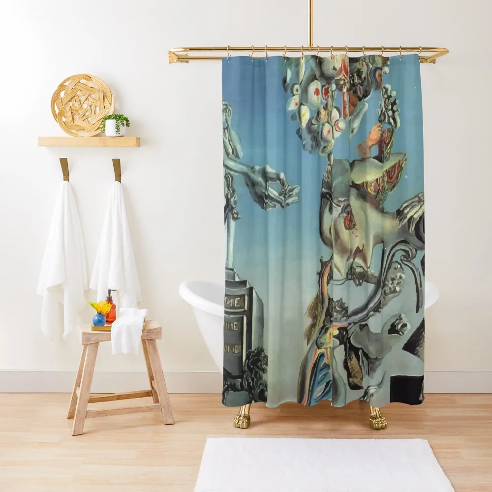 

Salvador Dali | Playing in the Dark Shower Curtain Toilet Accessories Bathroom Bathroom Accessorys Bathroom Fabric Curtain