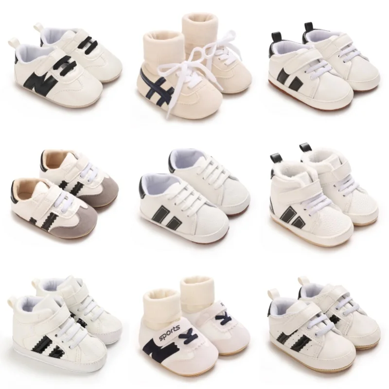 

Baby Shoes Soft Cotton Socks Ankle Covering Style Autumn And Winter Warm Sports Shoes Toddler And Newborn Walking Shoes