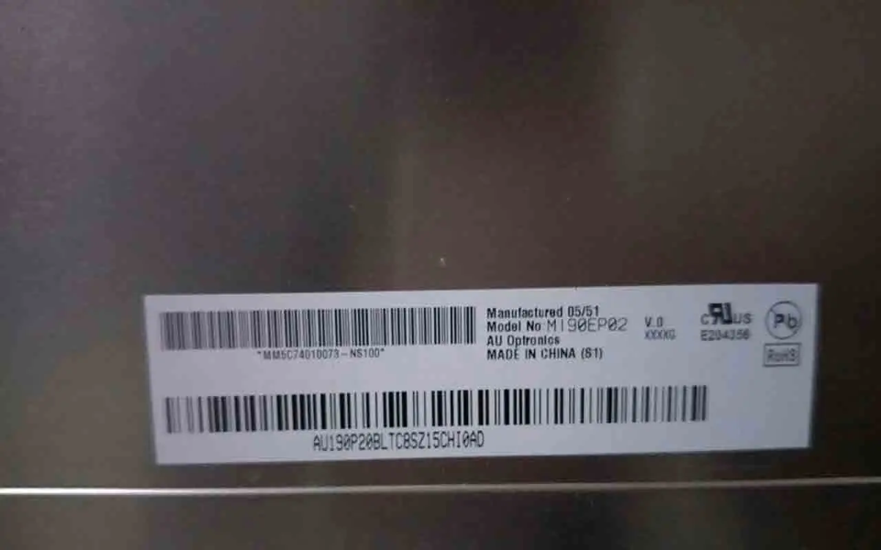 M190EP02 V.0 LCD Screen Display Panel