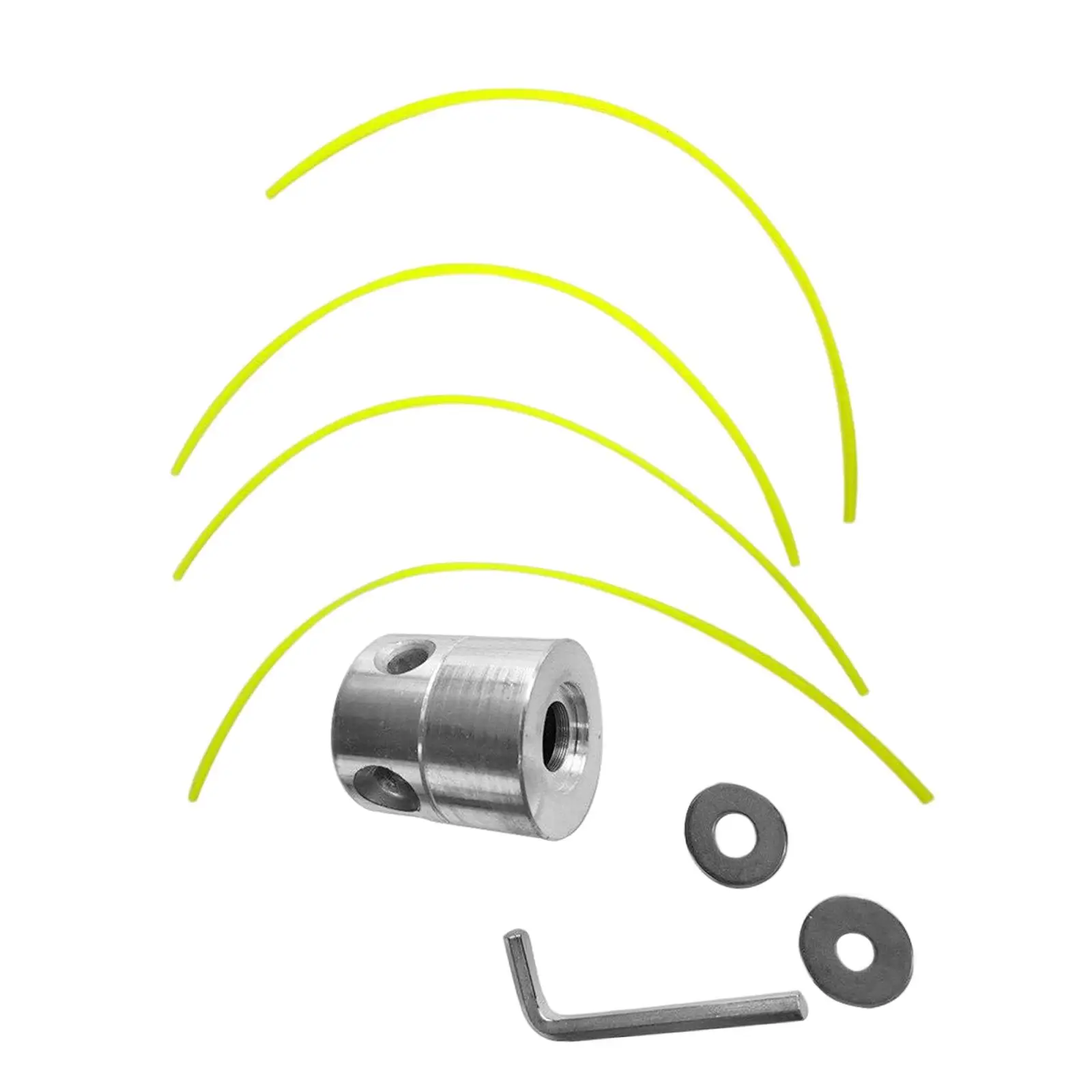 

Алюминиевая головка триммера для травы с 4-мя веревками для косилки, универсальное использование, прямая замена, удобная для замены домашней садовой фермы