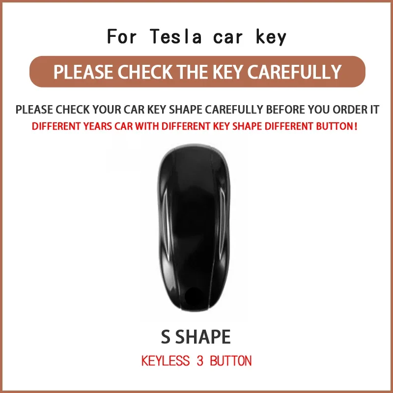 Fashion TPU Car Remote Key Case Cover Shell for Tesla Model S for Model X for Model Y Model 3 Protector Holder Fob Accessories