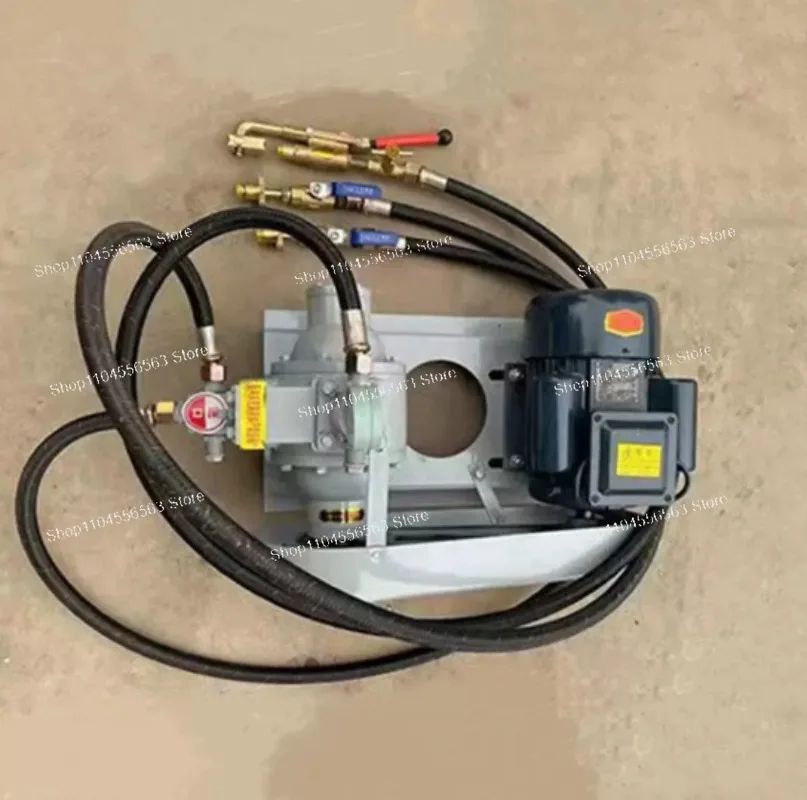 220V Home Use LPG Gas Filling Pump, 2HP Cylinder Transfer Pump 5-10L/min with Explosion Proof Motor for BBQ Tank
