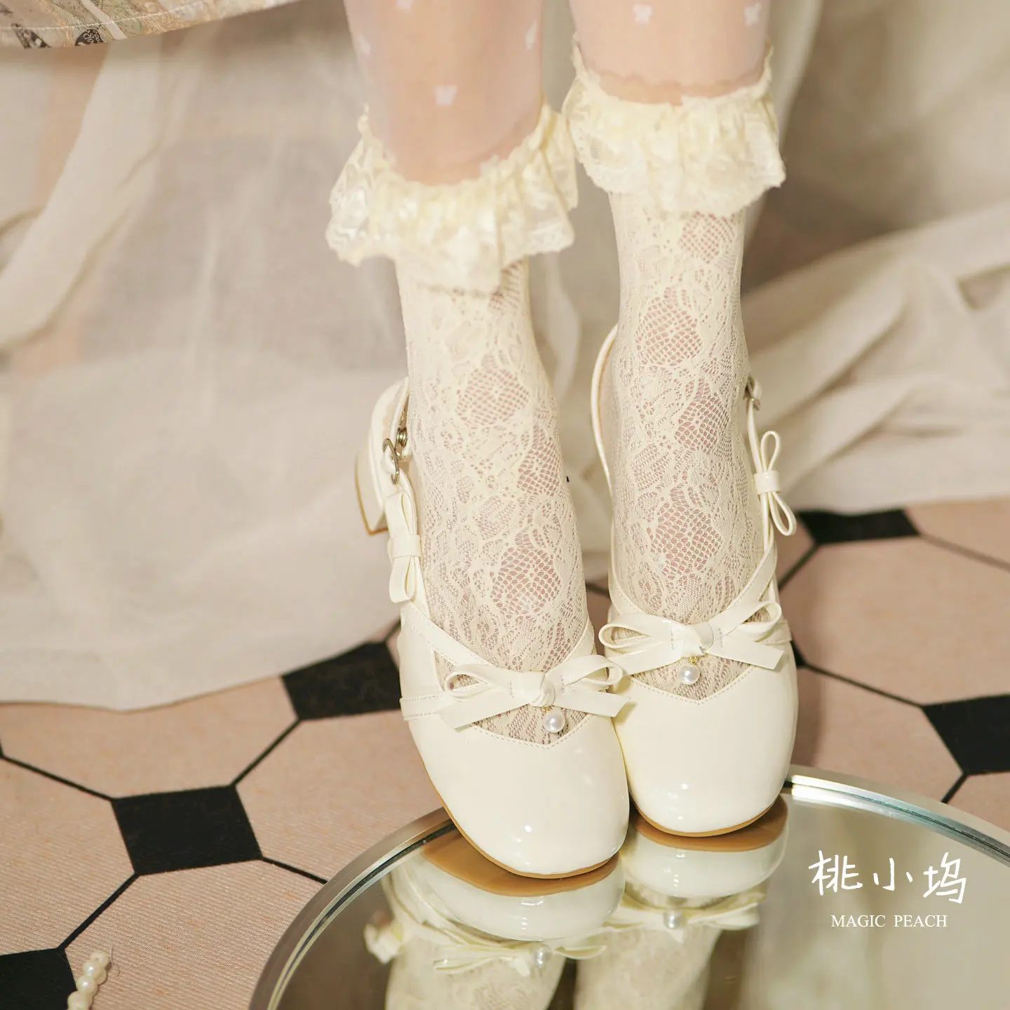 

Sweet Girl Sandals 2025 Summer New Lolita Original Student Girl Sweet Girl Shoes Cute Princess Tea Party Single Shoes