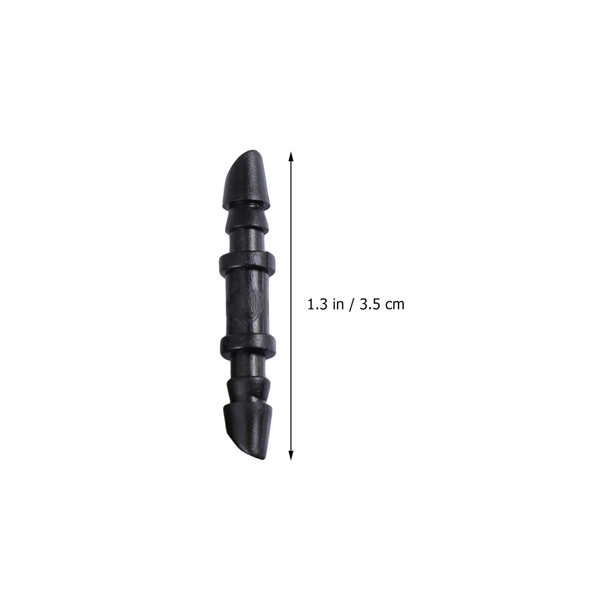 

50pcs 6Mm Barb Straight Connector Drip Irrigation Micro Tubing Joint Tube Adapter Plumbing Fitting Garden Horticulture Balcony