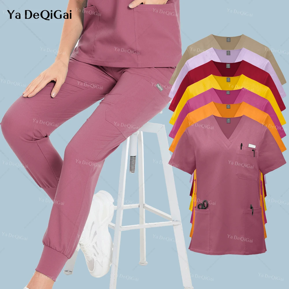 Conjunto de uniformes médicos quirúrgicos Unisex, ropa de trabajo de laboratorio de clínica Dental de alta calidad, nuevo diseño