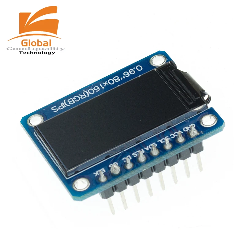 1pcs TFT Display 0.96 / 1.3 1.44 1.77 1.8 2.0 2.4 Inch IPS 7P SPI HD 65K Full Color LCD Module ST7735 Drive IC For Arduino