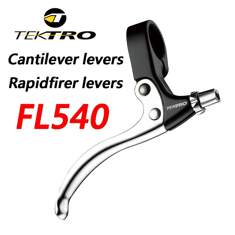 TEKTRO-Road Brake Levers FL540, Cantilever Brake Handle, Rapidfirer, Variable Speed, Bicycle Accessories