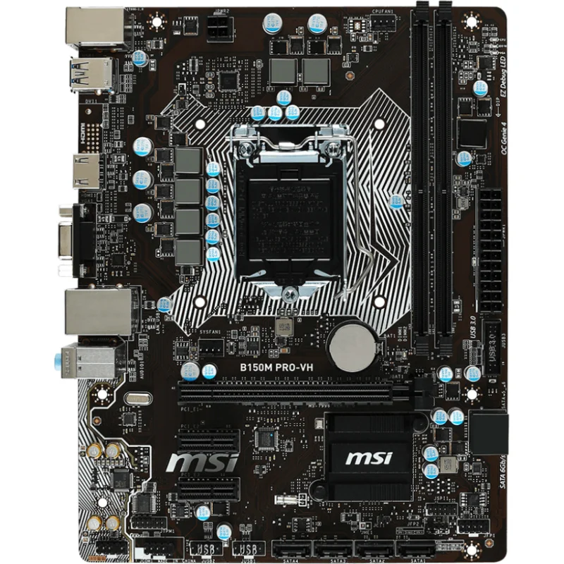 100% Test FOR MSI B150M PRO-VH Motherboard LGA1151 DDR4 B85 32G HDMI+VGA