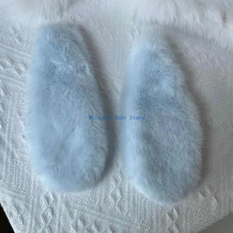 U90E Cartoon Soft Bunnies Uch Ear HEAPEAR Stylowe pluszowe króliki Uszy Akcesorium do włosów dla młodych stylów i wygodnych