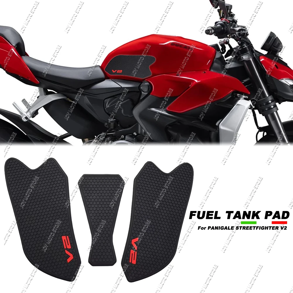 

For StreetFighter v2 2022-2023 Motorcycle Accessories Fuel Tank Pad Protector Sticker Side Anti Slip Protection Pad Knee Grip
