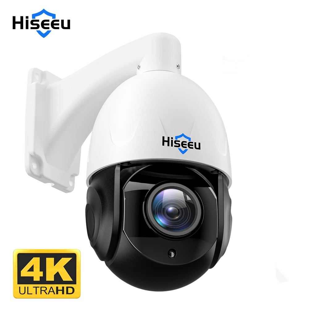 

POE HD 4K 8MP IP66 30X оптический зум наружная камера видеонаблюдения ptz с отслеживанием движения