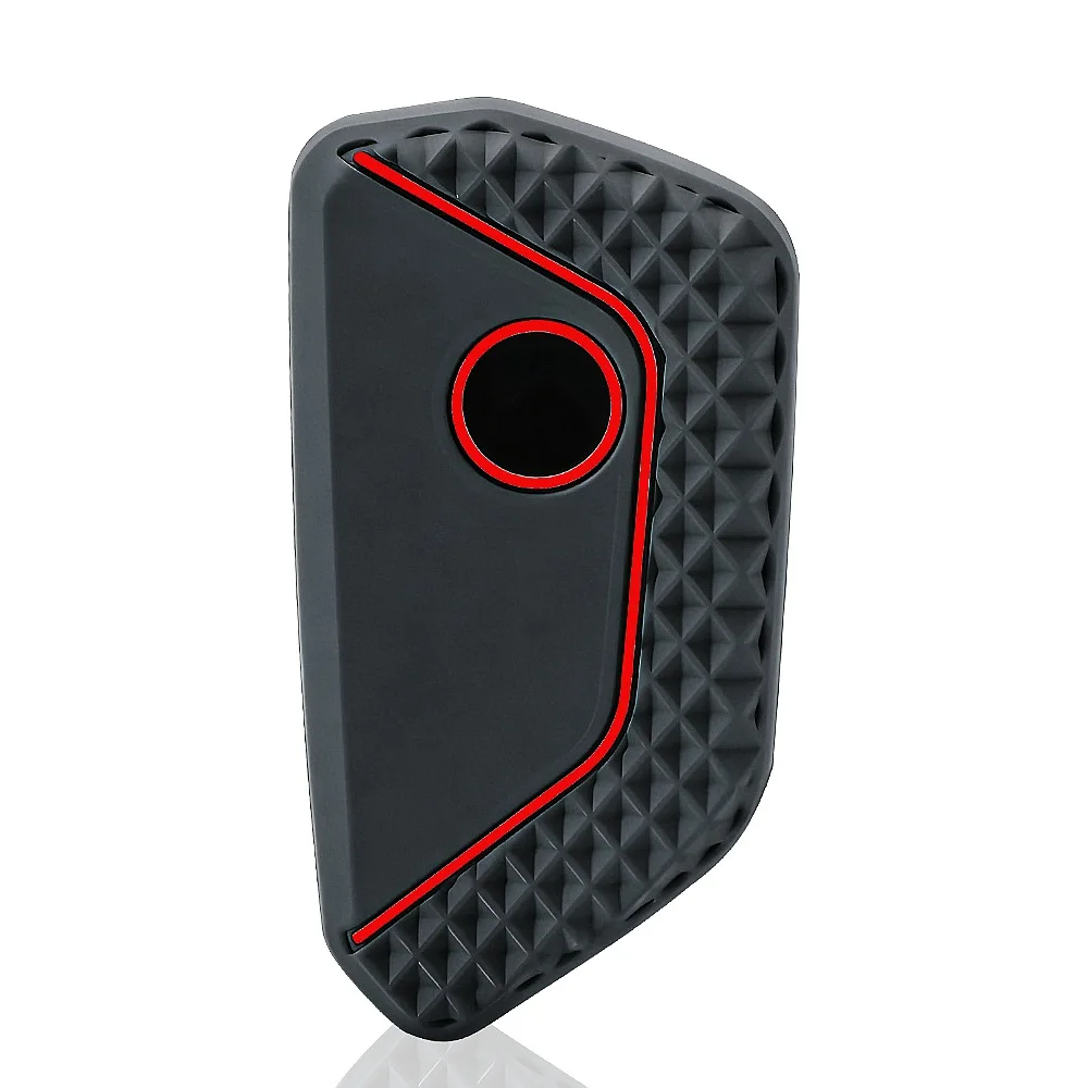 Car Key Case Cover Fob for VW Volkswagen/Golf 8 MK8 ID.3 ID.4 /Cupra/Skoda/Octavia A8/SEAT/Leon MK4 2020 2021/Formentor/Tarraco view 6
