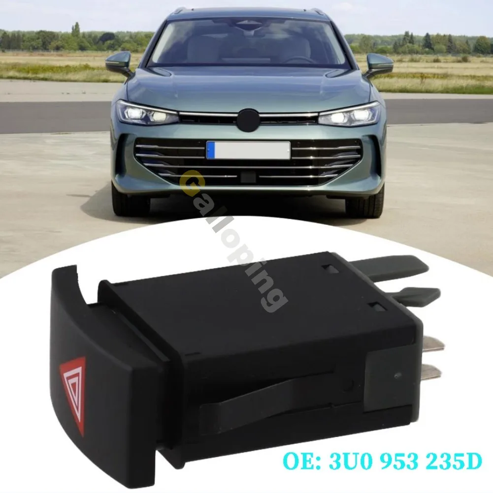 

Кнопка аварийной сигнализации для Skoda Superb, Passat, VW 2002-2008 (3U0953235D, 3U0 953 235D)