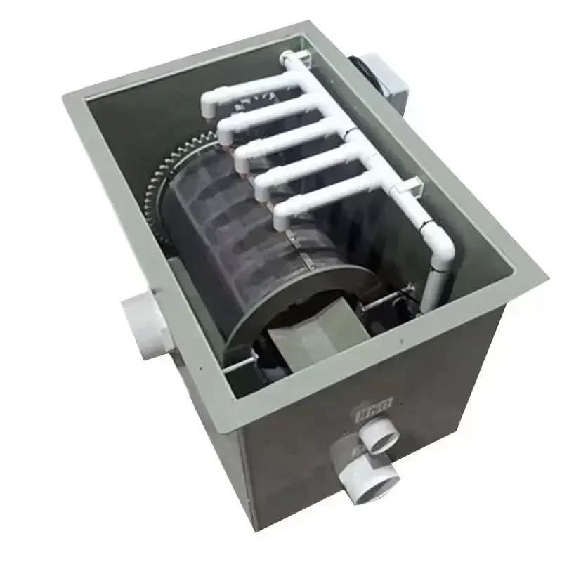 Small filter aquaculture koi automatic backwash turnover box