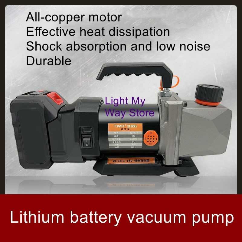 

ZL-18-1 DC brushless lithium vacuum pump support fast charging air conditioning car maintenance