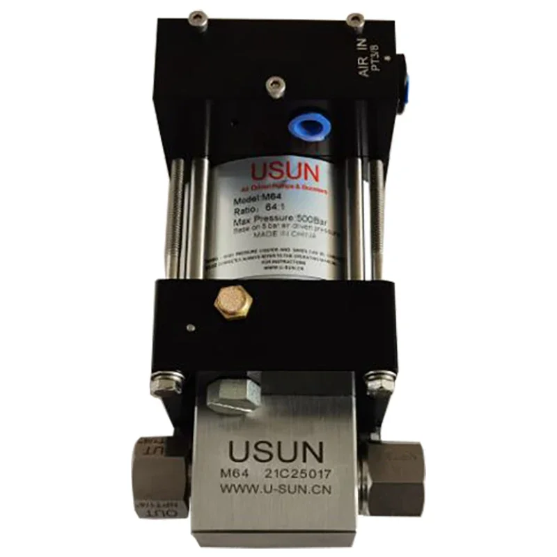 Hot sale  USUN Model:M45-CO2 Small  Air driven liquid CO2 refilling pump