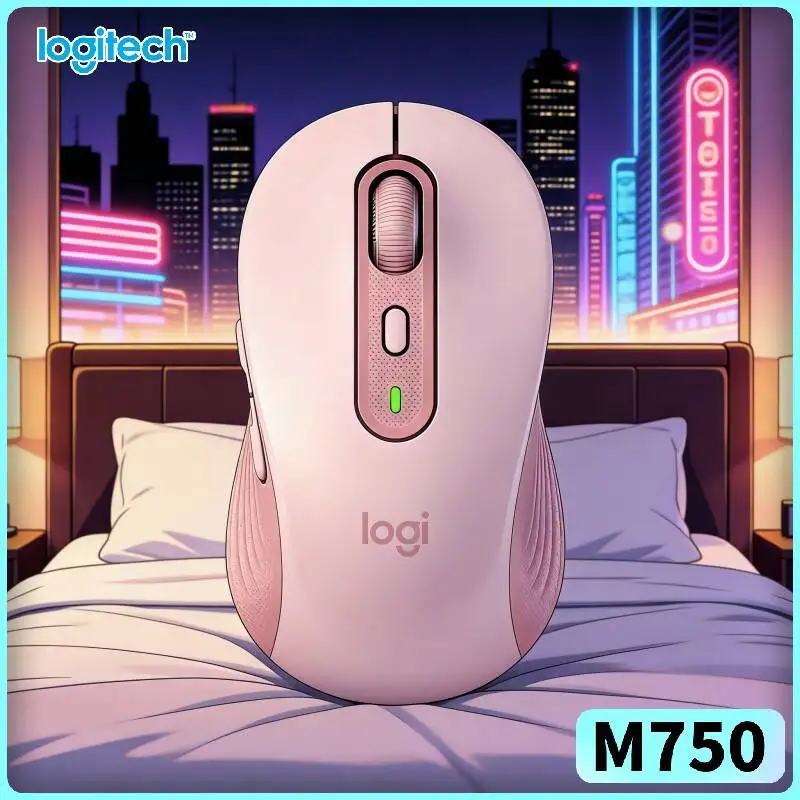 

Logitech M750 Wireless Office Mouse, Silent Buttons, Reliable Performance for Home & Business Use M650/M350/M220/M185/M280