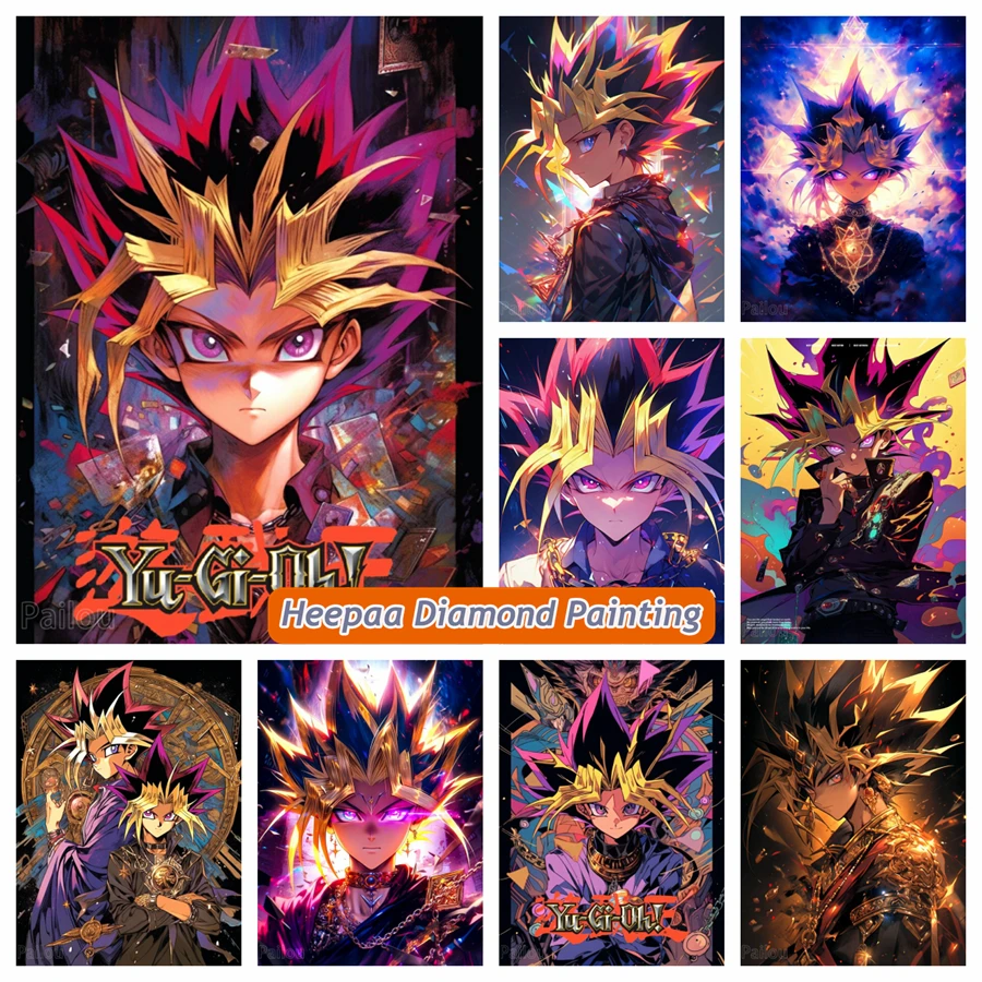 Los siete pecados capitales Meliodas 5d Diy pintura artística de diamante redondo completo Japón Anime Ban King punto de cruz mosaico decoración del hogar regalo