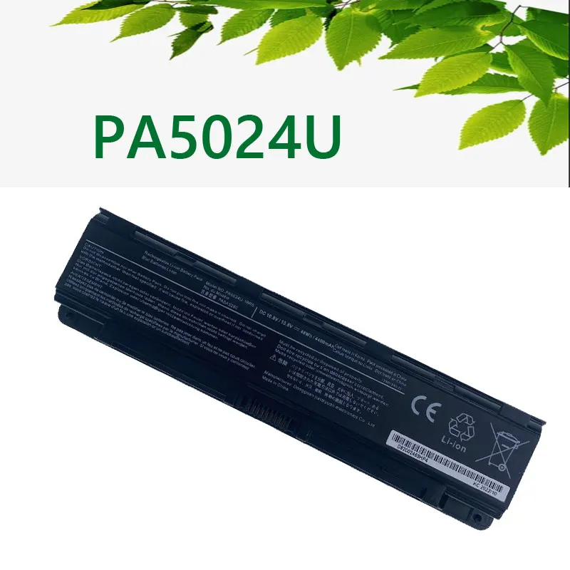 PA5024U بطارية كمبيوتر محمول لتوتوشيبا الأقمار الصناعية ، C800 ، C850 ، C870 ، L800 ، L830 ، L840 ، L850 ، L870 ، PA5025U ، PA5024U-1BRS