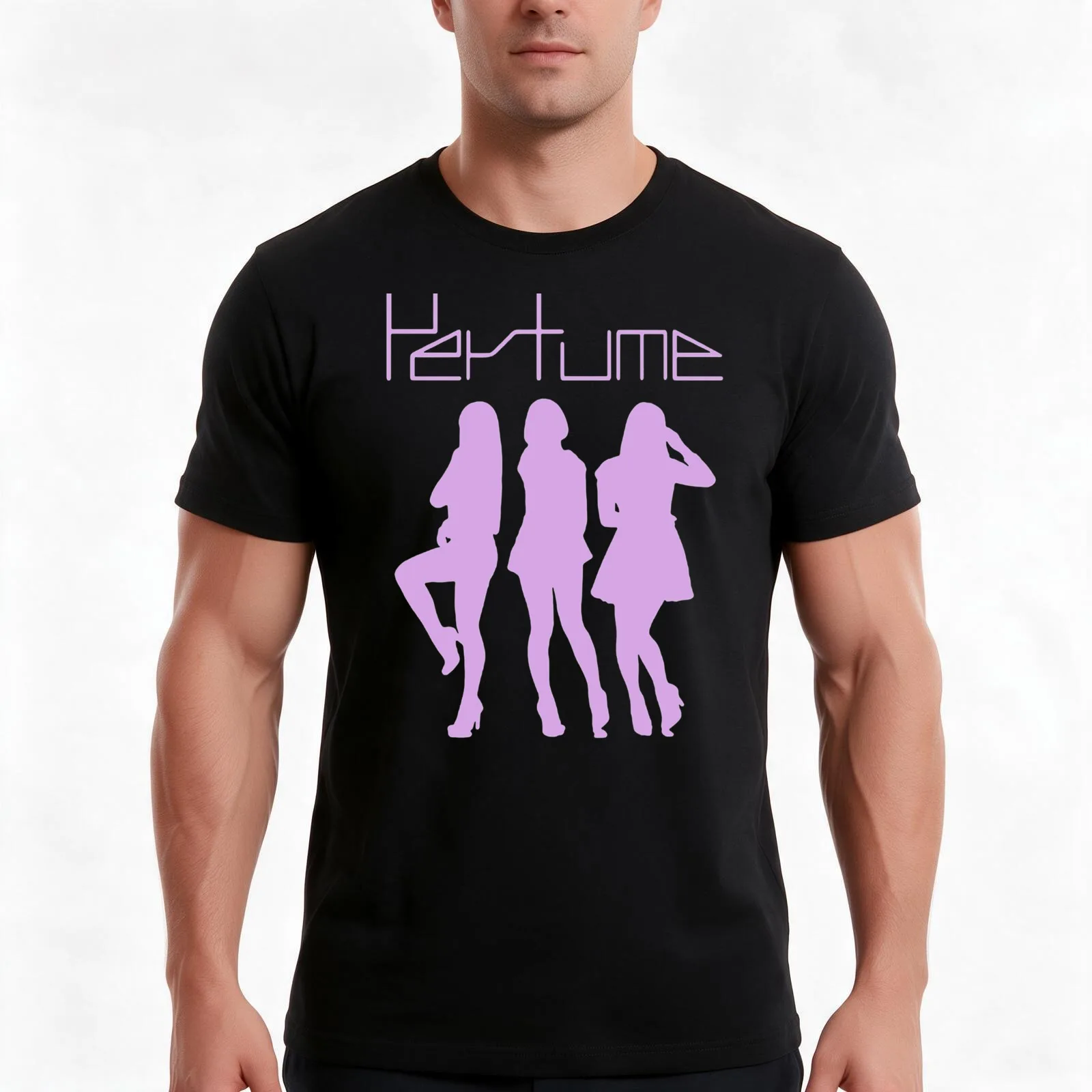 Graphic Perfume JPOP Gift Pink Classic Men T Shirt g man t shirts for men