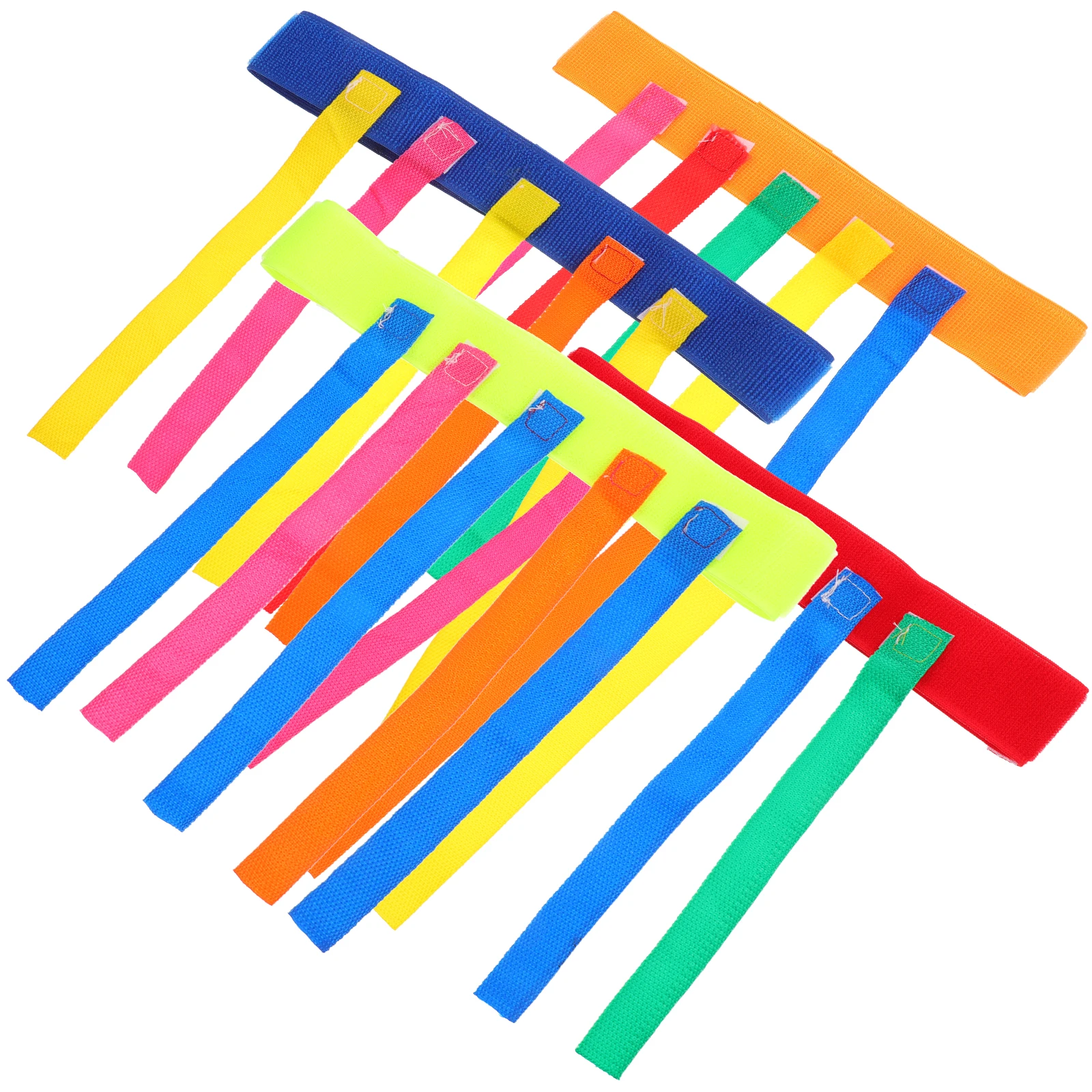 Ceintures de jeu en tissu Oxford pour enfants, 4 pièces, accessoires de jeu d'entraînement pour la Coordination, Interaction Parent-enfant, jeu en plein air et en intérieur