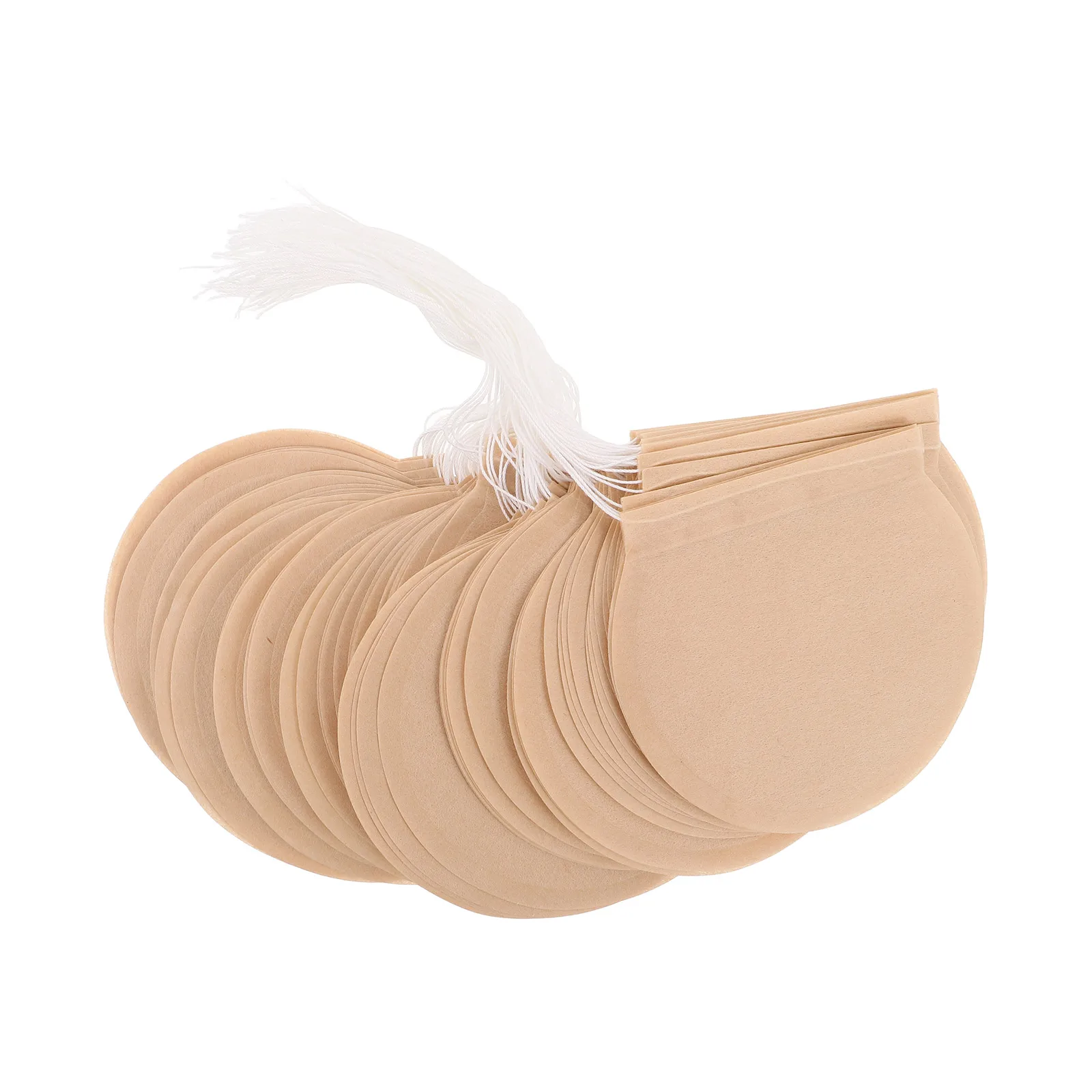

100 Pcs Empty Herbal Tea Bags Disposable Filter Drawstring Infuser Coffee Loose Leaf