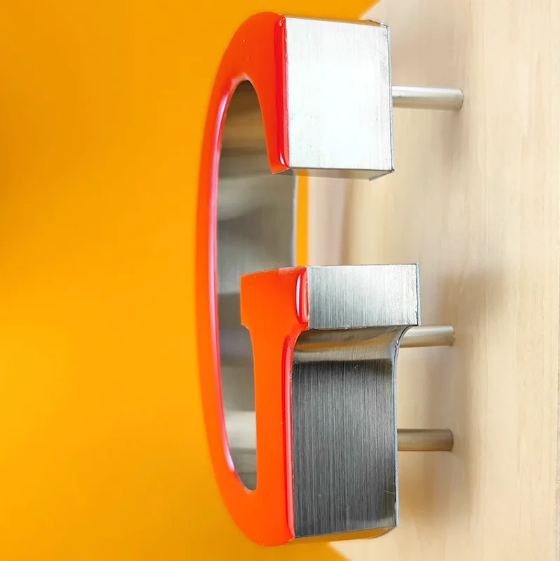SY-1624 Aluminium-Rückseite, lichtemittierende Zeichen, Installation, Beinschraube, Werbung, Wortunterstützung, eingebettete Acrylmutter mit hohem Fuß – Detail 6