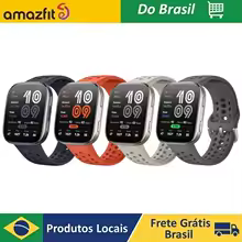 Amazfit bip 6 smartwatch monitoramento do sono 1.97 ''14 dias bateria gps e mapas gratuitos, ai, texto de chamada bluetooth para telefone android ios