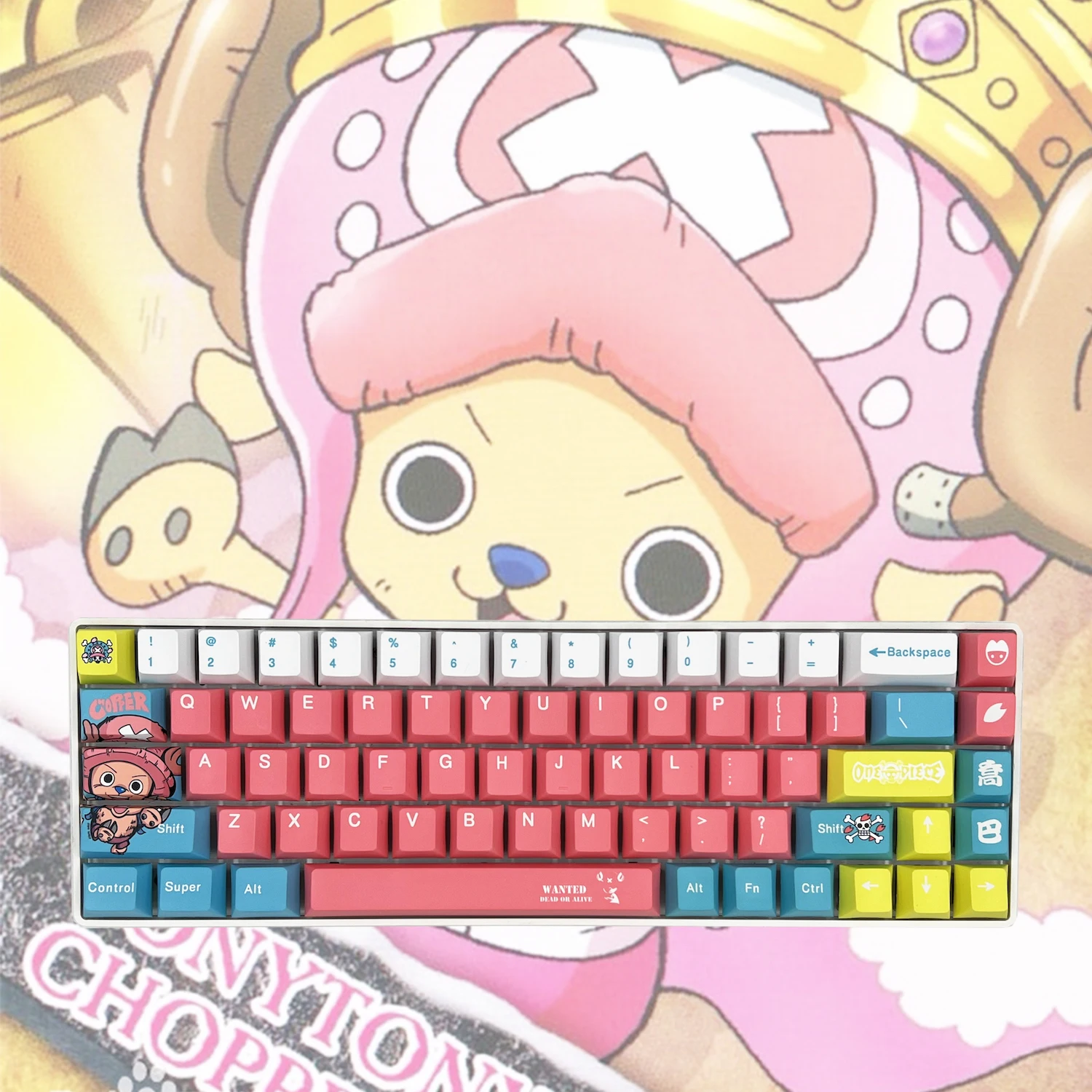 One Piece theme keycap Cherry Profile PBT material mechanical