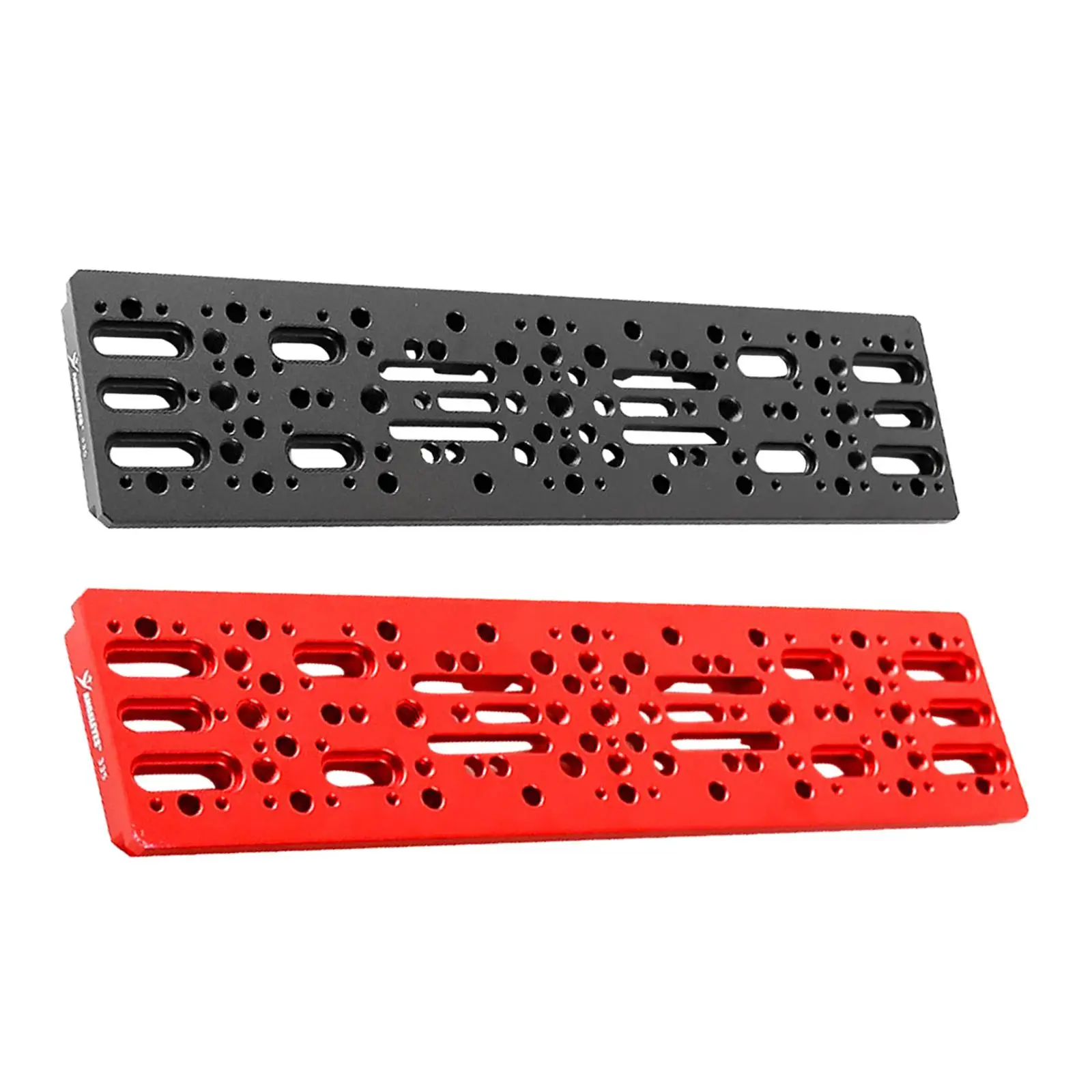 Telescope Dovetail Mounting Plate Mounting Fixing Plate Aluminum Alloy 355mm Professional Stable Performance Wide Metal Plate