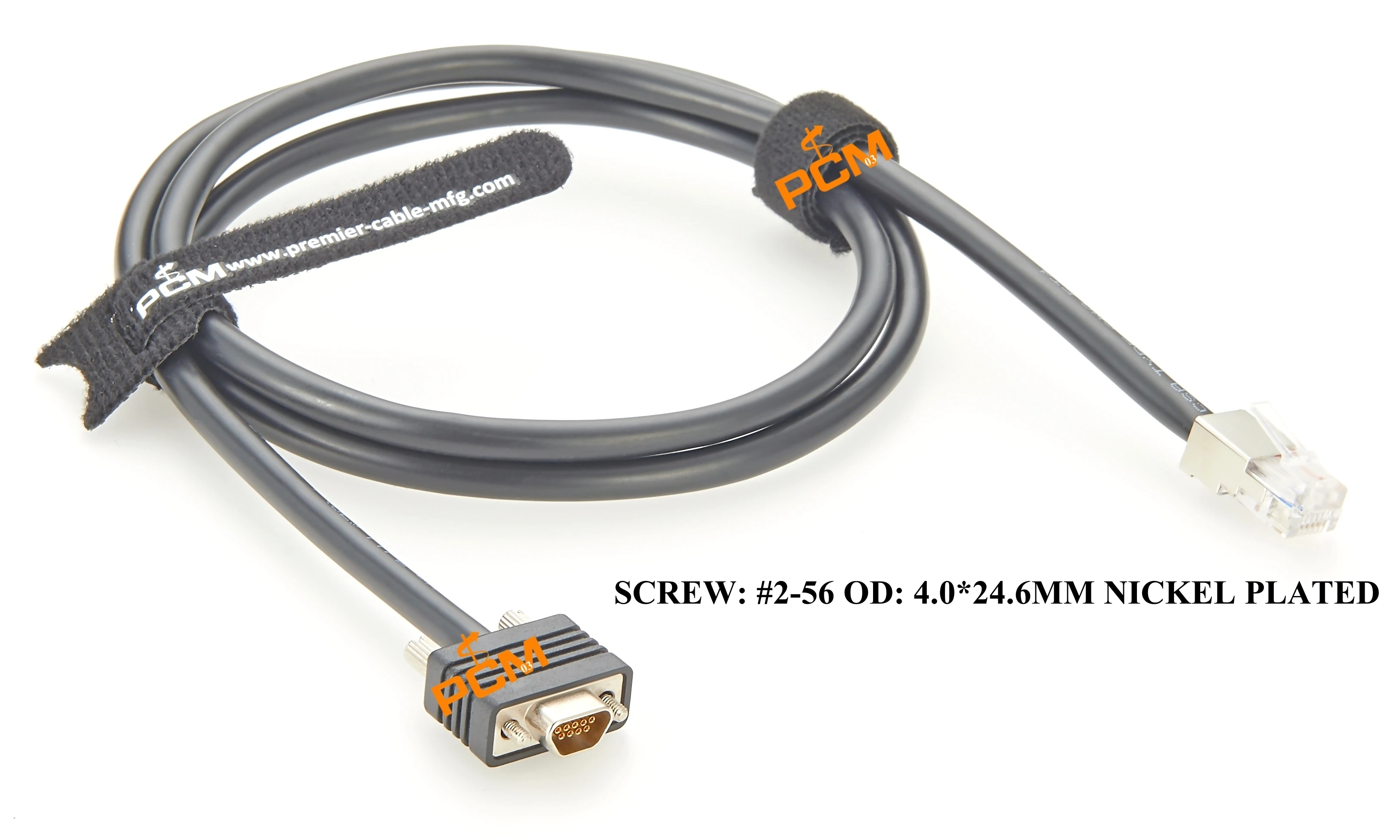 038-003-085 EMC Micro DB9 zu RJ12 SPS Serielles Sensorkabel Standby-Stromversorgung Micro DB9 zu RJ12 6P6C Kabel – Detail 3