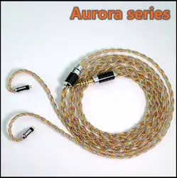 Aurora series Special Edition Headphone upgrade cable ie900 N5005 0.78MM IEM T2 QDC
