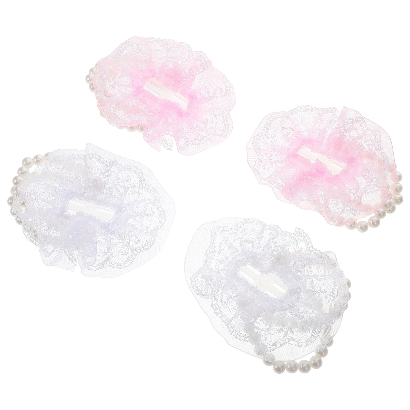 

10Pcs Lace Wrist Flower Holder Pearl Corsage Elegant Bridal Wristlets Bridesmaid Floral Bracelet Wedding Party Accessories