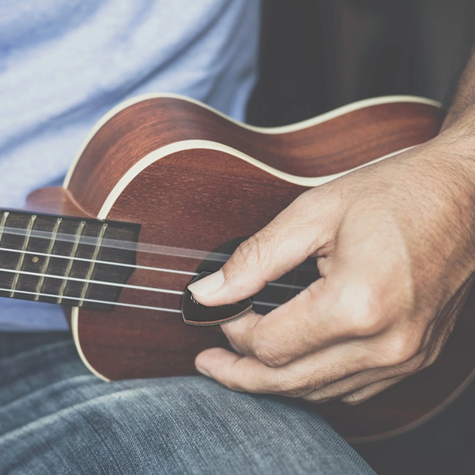 

3 pcs Guitar Picks Durable Electric Guitar Plectrums For Convenient Ukelele Picks Ukulele Music Instrument Accessories