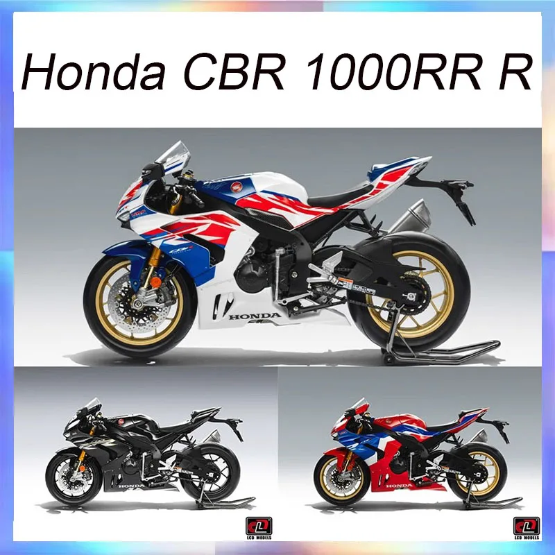 

LCD New 1/12 Motorcycle Model Honda Fireblade CBR 1000RR-R Alloy Diecast Model Room Ornament Boy Collection Birthday Toys Gift